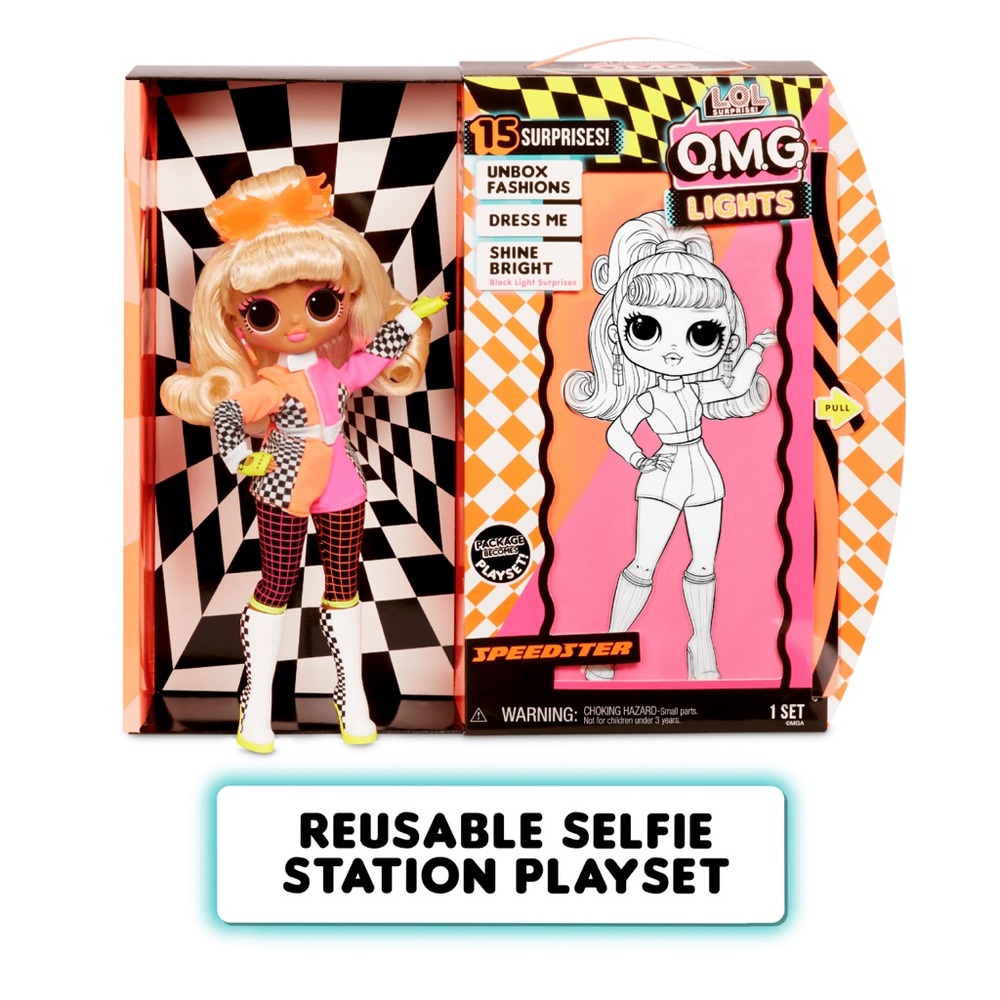 L.O.L. Surprise! OMG Lights Speedster Fashion Doll - Picture 3 of 6